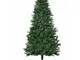 Albero di Natale Artificiale 180 cm 724 Rami Verde