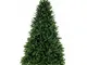 Albero di Natale Artificiale 180 cm 1126 Rami Verde