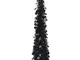 Albero di Natale Artificiale Apribile Nero 120 cm pet - Vidaxl