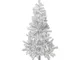 Kit albero di Natale Bois de Rose 44 pezzi rosa - Bianco