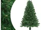 Vidaxl - Albero di Natale Artificiale con Rami Spessi Verde 120 cm pvc Verde