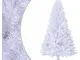 Vidaxl - Albero di Natale Artificiale con Rami Spessi Bianco 120 cm pvc