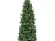 Albero di Natale Artificiale Slim Stretto Piccolo Verde Folto Alleghe 210 cm