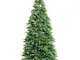 Albero di natale 'bristol' h.240 cm - base 140 cm / 2780 rami