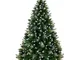 Albero Di Natale H180 cm molto folto Lemmy AmeliaHome