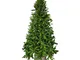 Cose Da Casa - Albero di natale in pe silicone con tronco in legno vero cm 210 o 240 verde...