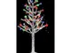 Albero di natale innevato 152 LED MULTICOLOR 120cm REALISTICO NATALIZIO