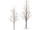 Albero tronco e rami innevati con luci led h. 150 cm - 186 luci led