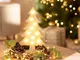 Albero di Natale led Wood con Batteria Naturale