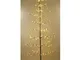 Albero di Natale luminoso con 453 Led bianco caldo per interni ed esterni altezza 1,8 metr...