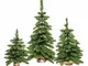 Albero di Natale timmy mini piccolo pinetto pvc verde con base yuta effetto reale salva sp...