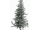 Albero di natale pino bianco innevato particolare cm180 210 realistico folto elegante alle...