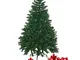 Albero di Natale Pino Verde Folto Alto 150 cm Realistico