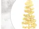 Albero di Natale Preilluminato con Vaso Bianco 180 cm in pvc