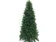 Albero di natale slim verde con pigne salvaspazio pino artificiale cm230 folto molto reali...