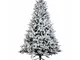 Albero Frejus Innevato H150-1194Rami