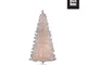 Albero Natale Bianco c/Luci 1848 Led h 185 Diam. 94 cm Edelman