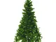 Albero di natale sestriere H.150CM folto in pvc