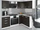 Hucoco - askett Cucina angolare completa + Componibile l 300cm 8 pz Piano di lavoro inclus...