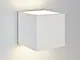 Astro Pienza 165 - Applique da parete Up Down da interno 1 luce in gesso, attacco E27