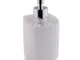 Graz Eckig Dispenser di Sapone, Bianco, 7,3 x 17,5 x 7,3 cm - 