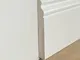 Eternalparquet - battiscopa zoccolino ducale in fibra di legno compatta 120X15 bianco