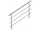 Bc-elec - AHM1403 Corrimano per scale 140 cm, balcone, balaustra, ringhiera in acciaio ino...