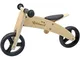 Robincool - Bicicletta Senza Pedali Montessori Fast Wheels 63x32x36 cm Trasformabile in Tr...