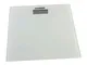 Bilancia pesa persona elettronica in vetro bianco 30x30 cm Maurer