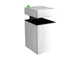 Reggimensola Bolis Italia block bianco 5 x 3 x 35cm 2pz