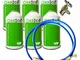 Reporshop - 6 bottiglie di gas ecologiche del gas yf 171GR + valvola + tubo sostitutivo R1...