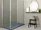 Showerdesign - Box doccia denver porta scorrevole 120x70 dx cm cristallo 8 mm