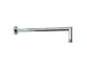 Braccio Doccia per Soffione da Parete 34 cm in Acciaio Squadrato Bagno Elements