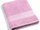 Caleffi - Spugnissima - Telo-bagno Sirena Tinta Unita Standard Rosa