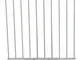 Cancelletto Bambini Barriera di Protezione in Metallo 78x3x80 cm Fadi Smart Bianco