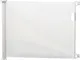Cancelletto Bambini Barriera di Protezione Riavvolgibile 130x8x88 cm Fadi Bianco