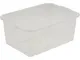 Keeeper Contenitore, Plastica resistente (pp), 2,8 l, 25 x 17 x 10 cm, Wilma, Nature/Trasp...