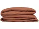 Copripiumino in cotone 240x220cm rosa terracotta Atmosphera créateur d'intérieur - Brown