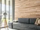 Wooden Wall Design - copy of Panneau Mural Bois Décoratif Habillage Mur en Bois Taiga