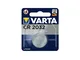 CR2032 litio, 3V blister 1PZ 230 mah varta batterie litio