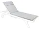 Cuscino Lettino Sedia Sdraio Chaise Longue Esterno Sfoderabile Steamer Bizzotto Colore: To...