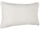 Cuscino linah in cotone bianco avorio 30x50cm - cuscino, avorio, poliestere, dimensioni 30...