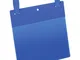 Document Pocket with Tabs Formato interno: A5 Colore croce: imballaggio blu scuro: 50 pezz...