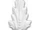 Profhome Decor - Elemento decorativo 160007 Profhome design classico senza tempo bianco -...