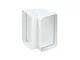 Edil Plast - la ventilazione curva verticale in abs 150X70 mm bianco per tubo rettangolare...