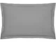 Fodera per cuscino in cotone grigio 50x70cm Atmosphera créateur d'intérieur - Grigio