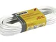 Fune in Acciaio Pvc Bianco per Bracci Stendibiancheria 20 mt Maurer