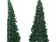 Furniture Limited - Albero di Natale per Angolo con Supporto - Groen