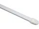 Bastone per tende, Estendibile, Metallo/Plastica, Bianco, 100 - 160 cm, 2 unità - Gardinia