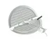 Edil Plast - la ventilazione griglia pieghevole dentro/fuori con rete dn. 186 bianco DFR16...